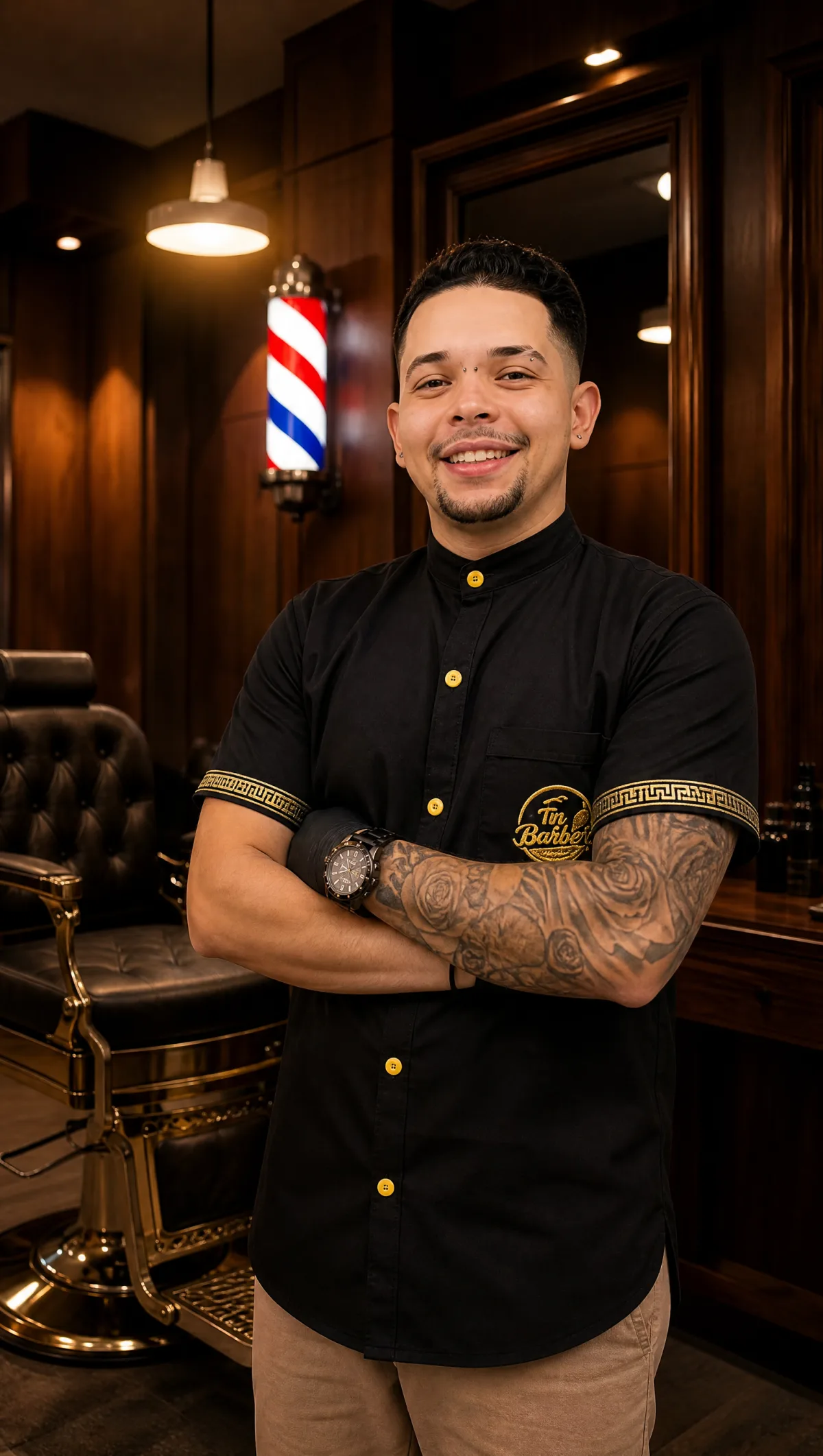 Juan David, barbero maestro